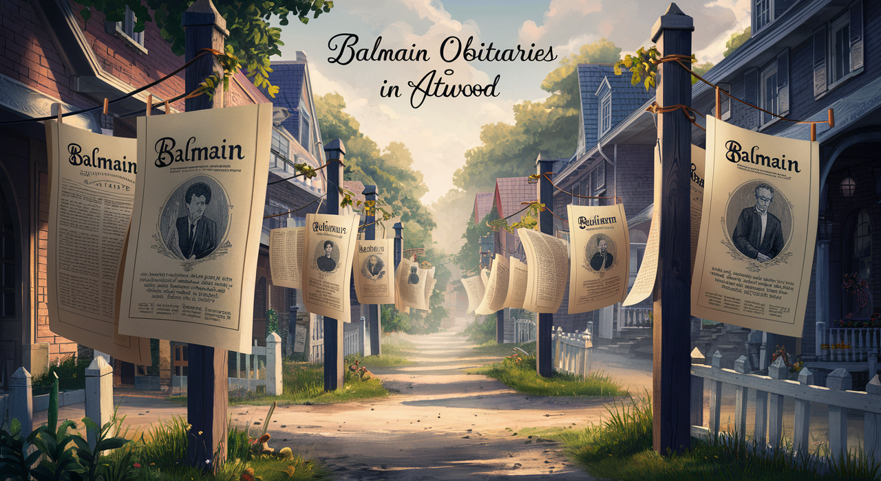 Balmain Obituaries in Atwood