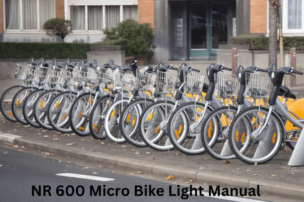 NR 600 Micro Bike Light Manual